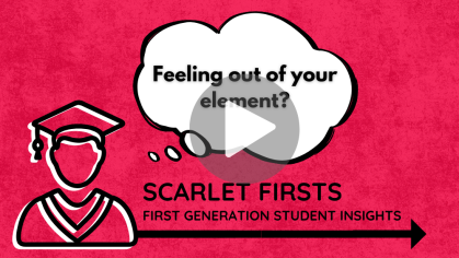 Graphic with text: Feeling out of your element?