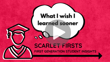 Graphic with text: What I wish I learned sooner