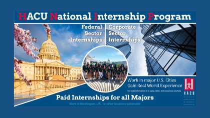 Promotional flier for HNIP Internship