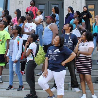 photo of College Success Centers students
